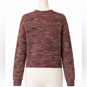 LOFT WOMENS ITALIAN YARN WOOL BLEND LONG SLEEVE SWEATER SIZE SMALL